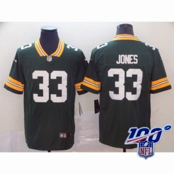 aaron jones jersey white